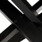 Dining table ROYALTY - black - wood