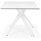 Dining table VIEDMA - white - ceramic