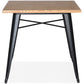 Eettafel STREHLA - naturel - hout