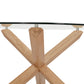 Dining table VERBOA - transparent - glass