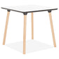 Dining table SHIKO - white - wood