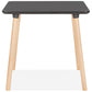 Dining table SHIKO - black - wood