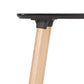 Dining table SHIKO - black - wood
