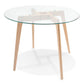 Dining table ROSAS - transparent - glass