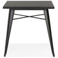 Eettafel COLOC - zwart- metaal