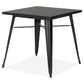 Eettafel COLOC - zwart- metaal