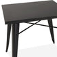 Eettafel COLOC - zwart- metaal