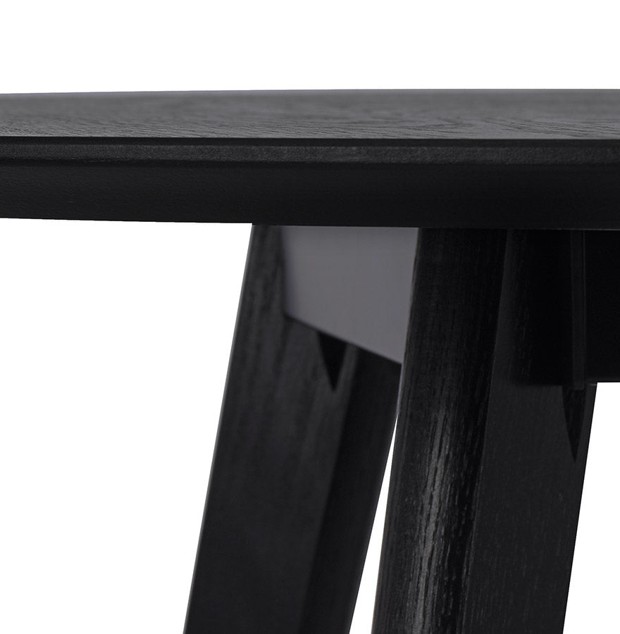 Eettafel SPACO - zwart - hout