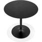 Eettafel FLORE - zwart - hout