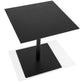 Eettafel GAZET - zwart - hout
