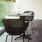 Dining table LEGMO - black - plastic