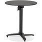 Dining table LEGMO - black - plastic
