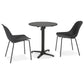 Dining table LEGMO - black - plastic