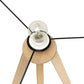 Vloerlamp TRIVET - zwart - kunststof