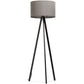 Vloerlamp TRIVET - grijs - kunststof