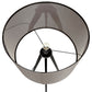Vloerlamp TRIVET - grijs - kunststof