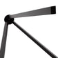 Vloerlamp TRIVET - grijs - kunststof
