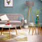 Floor lamp TRIVET - gray plastic