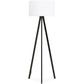 Vloerlamp TRIVET - wit - kunststof