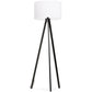 Vloerlamp TRIVET - wit - kunststof