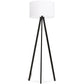 Vloerlamp TRIVET - wit - kunststof