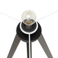 Vloerlamp TRIVET - wit - kunststof