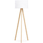 Vloerlamp TRIVET - wit - kunststof