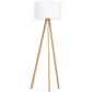 Vloerlamp TRIVET - wit - kunststof