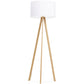 Vloerlamp TRIVET - wit - kunststof