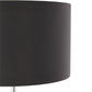Vloerlamp WINONA - zwart - kunststof