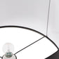 Vloerlamp WINONA - zwart - kunststof