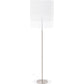 Vloerlamp WINONA - wit - kunststof