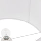 Vloerlamp WINONA - wit - kunststof