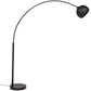 Floor lamp FERDI - black - metal