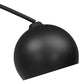 Floor lamp FERDI - black - metal