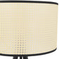 Vloerlamp TRIPTIK - naturel - kunststof