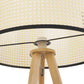 Vloerlamp TRIPTIK - naturel - kunststof