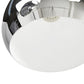 Hanging lamp TRIKA - chrome - metal