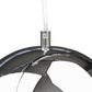 Hanging lamp TRIKA - chrome - metal