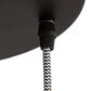 Hanging lamp PENGAN - black - metal