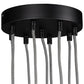 Hanglamp UTOPIA - zwart - metaal