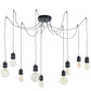 Hanglamp UTOPIA - zwart - metaal