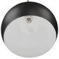Hanglamp SUNO - zwart - metaal