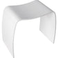 Stool MITCH - white - wood