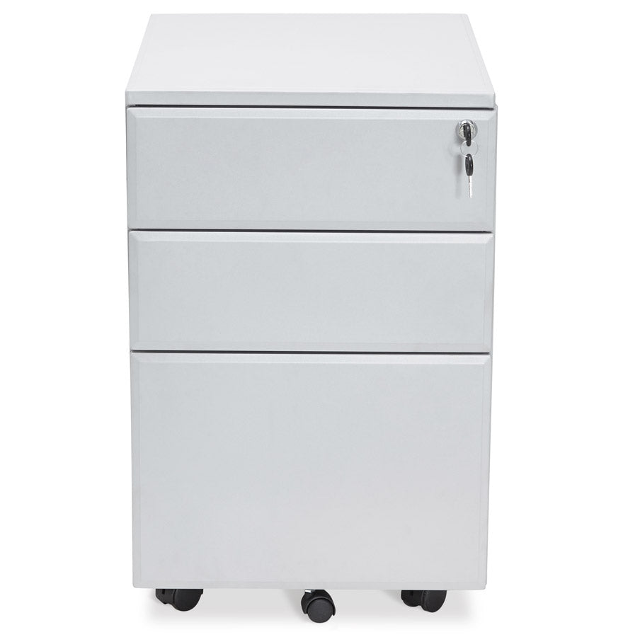 Drawer unit OFFICIO - gray - metal