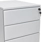 Schubladenelement OFFICIO – Grau – Metall