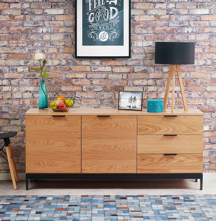 Sideboard STADA - Natur - Holz