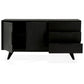 Dressoir TRAA - zwart - hout
