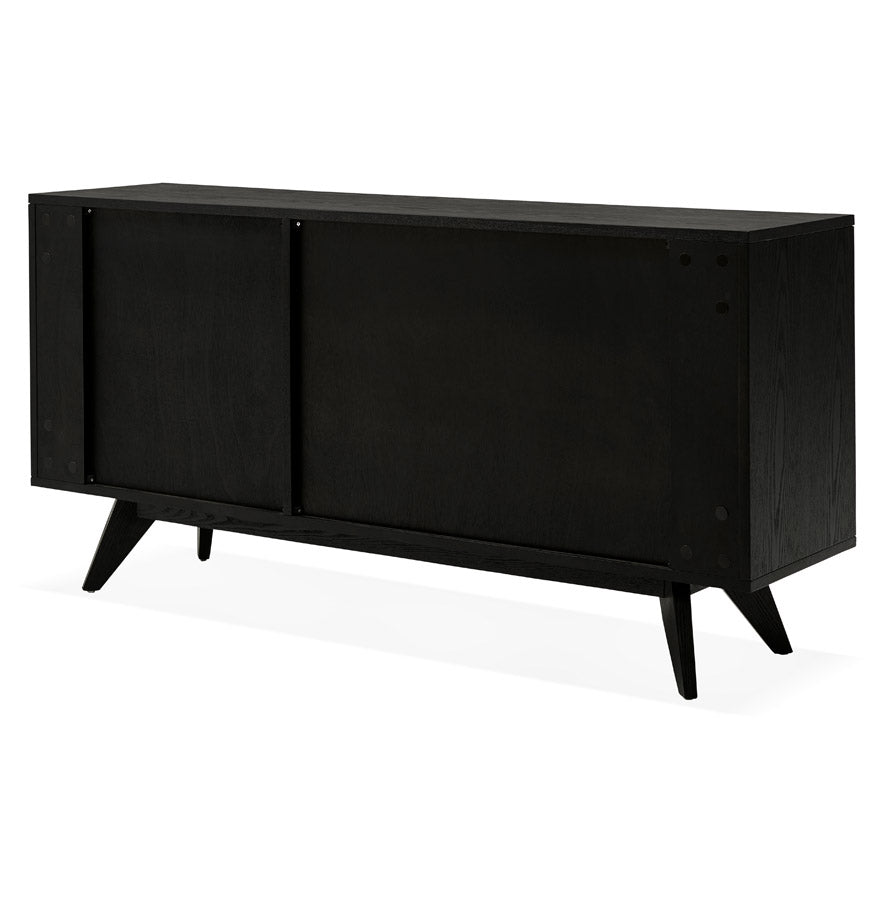 Sideboard TRAA – Schwarz – Holz