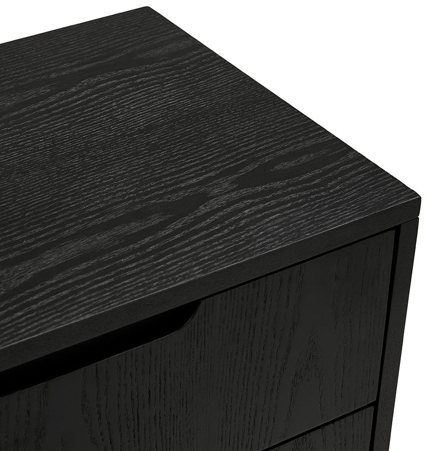 Sideboard TRAA – Schwarz – Holz